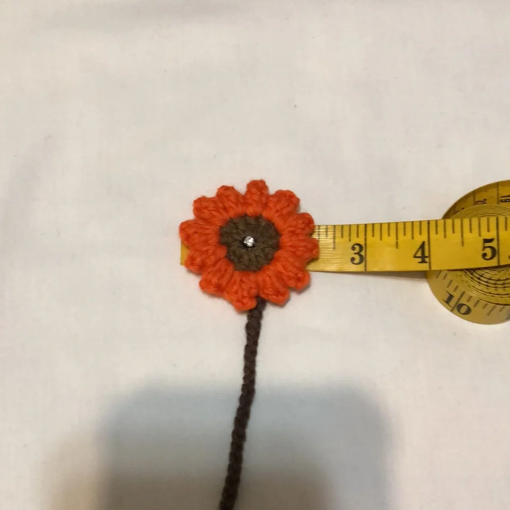 flower bookmark Handmade crochet